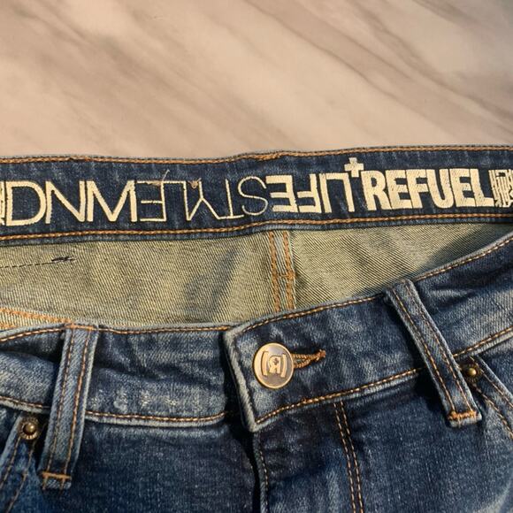 Refuel Lifestyle Mens Jeans Size 32 - Picture 4 of 8